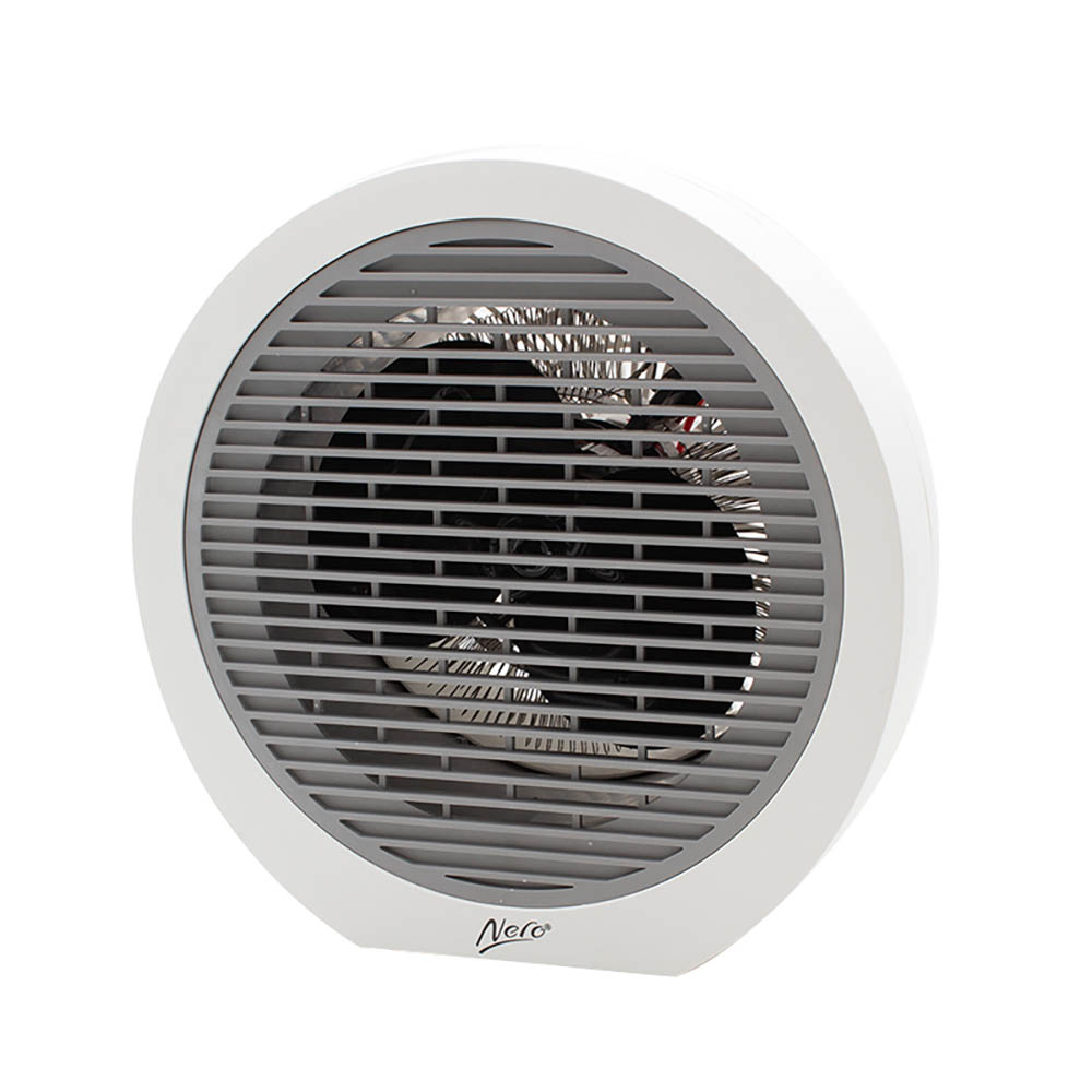 NERO FAN HEATER GLOBO ROUND 2000W WHITE