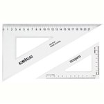 CELCO SET SQUARE 60 DEGREES 140MM CLEAR