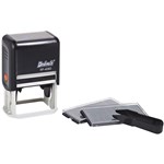 DESKMATE RP4060D DIY SELFINKING TEXT STAMP KIT 5 LINES 3MM BLACK