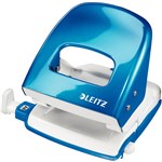 LEITZ NEXXT WOW PUNCH 2 HOLE 30 SHEET BLUE