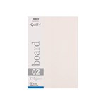 QUILL COLOURED BOARD 210GSM A4 CREAM PACK 100