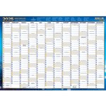 COLLINS WRITERAZE 10800 QC EXECUTIVE YEAR PLANNER LAMINATED ROLL UP 700 X 1000MM