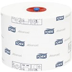 TORK 127530 T6 ADVANCE MIDSIZE TOILET ROLL 2PLY 100M WHITE ROLL CARTON 27