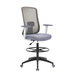 BURO ELAN DRAFTING CHAIR LIGHT GREY