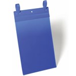 DURABLE LOGISTICS POCKETS WITH LOOP BINDER A4 PORTRAIT BLUE PACK 50