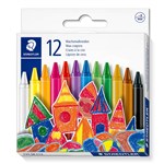 STAEDTLER 220 08 NORIS CLUB WAX CRAYONS ASSORTED BOX 12