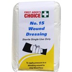 FIRST AIDERS CHOICE WOUND DRESSING SIZE 15