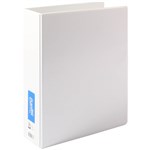 BANTEX INSERT RING BINDER PP 4D 50MM A4 WHITE