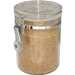 CONNOISSEUR STORAGE CANISTER ACRYLIC ROUND 08 LITRE CLEAR