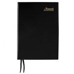 CUMBERLAND NORWICH 42S SPIRAL DIARY PVC 2 DAYS TO PAGE A4 BLACK
