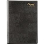 CUMBERLAND 51EPBK ELEGANT APPOINTMENT DIARY DAY TO PAGE A5 BLACK