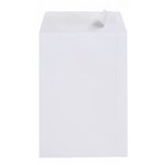 CUMBERLAND C4 ENVELOPES POCKET PLAINFACE STRIP SEAL 90GSM 324 X 229MM WHITE BOX 250