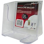DEFLECTO BROCHURE HOLDER LOW BACK DL CLEAR