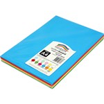 RAINBOW SYSTEM BOARD 150GSM A4 BRIGHT ASSORTED PACK 100