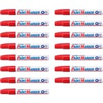 ARTLINE 400 PAINT MARKER BULLET 23MM RED BOX 15