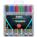 ARTLINE 577 WHITEBOARD MARKER BULLET 3MM ASSORTED HARD CASE PACK 6