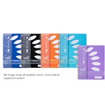 COLOURHIDE NOTEBOOK 5 SUBJECT 250 PAGES A4 ASSORTED COLOUR