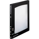 COLOURHIDE DISPLAY BOOK REFILLABLE INSERT 20 POCKET A4 BLACK