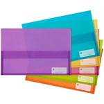 MARBIG PP POLYPICK WALLET FC SUMMER COLOURS ASST PK12