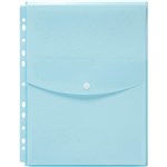 MARBIG BINDER WALLET TOP OPEN A4 PASTEL BLUE