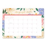ORANGE CIRCLE 2025 DECORATIVE DESK BLOTTER BELLA FLORA