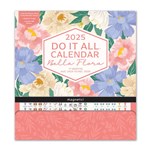 ORANGE CIRCLE 2025 DO IT ALL WALL CALENDAR BELLA FLORA