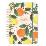 ORANGE CIRCLE 2025 DO IT ALL PLANNER FRUIT AND FLORA