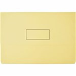 MARBIG SLIMPICK DOCUMENT WALLET FOOLSCAP BRIGHTS BUFF PACK 10