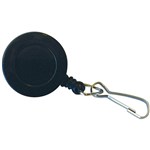 KEVRON ID1021 BADGE REEL SWIVEL CLIP BLACK BAG 10