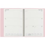 CUMBERLAND 47SSHPK SOHO SPIRAL DIARY PVC WEEK TO VIEW A4 PINK