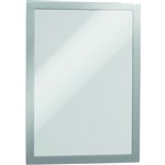 DURABLE DURAFRAME MAGNETIC FRAME A3 SILVER PACK 5