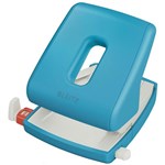 LEITZ COSY PUNCH 2 HOLE 30 SHEET CALM BLUE