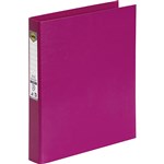 MARBIG LINEN RING BINDER PE 2D 25MM A4 PINK