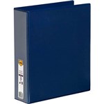 MARBIG CLEARVIEW INSERT RING BINDER 2D 50MM A4 BLUE