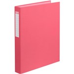 COLOURHIDE RING BINDER PE 2D 25MM A4 WATERMELON