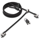 KENSINGTON MICROSAVER 20 DUAL HEAD LAPTOP LOCK KEYED