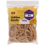 MARBIG RUBBER BANDS SIZE 33 100G