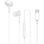 MOKI TYPEC CONNECT EARPHONES  INLINE MICROPHONE AND CONTROL WHITE