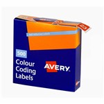AVERY 43273 LATERAL FILE LABEL SIDE TAB YEAR CODE 23 25 X 38MM PACK 500