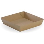 BIOPAK BIOBOARD TRAY SIZE 2 BROWN PACK 120