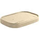 BIOPAK BIOBOARD TAKEAWAY BASE LID NATURAL PACK 25