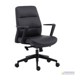 BUNNY BOARDROOM PU CHAIR BLACK