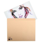 QUILL KRAFT FOLIO WITH FLAP A3