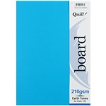 QUILL COLOURBOARD 210GSM A4 EARTH TONE ASSORTED PACK 100