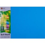 QUILL BOARD 210GSM A3 MARINE BLUE PACK 25