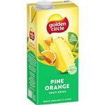 GOLDEN CIRCLE PINE ORANGE FRUIT DRINK 1L