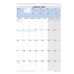 DEBDEN WALL CALENDAR CE0015 MONTH TO VIEW 394 X 577MM