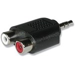 COMSOL AUDIO ADAPTER 35MM STEREO MALE TO 2 X RCA FEMALE