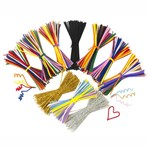 EDUCATIONAL COLOURS CHENILLE STEMS 300MM ASSORTED PACK 1000