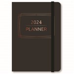 CUMBERLAND 57EXBK ESSEX PLANNER DIARY WEEK TO VIEW A5 BLACK